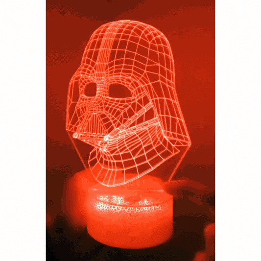 Lámpara 3D Led Darth Vader Star Wars