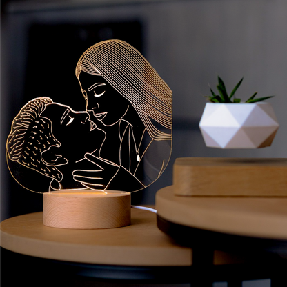 Lámpara Personalizada | Parejas, Cumpleaños, Aniversario, Licenciatura