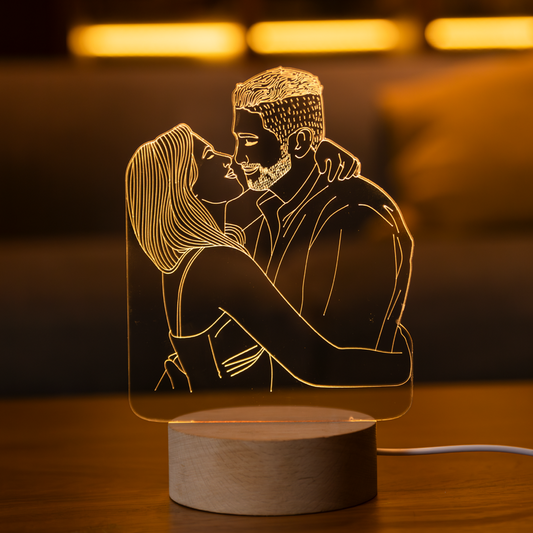 Lámpara Personalizada | Parejas, Cumpleaños, Aniversario, Licenciatura
