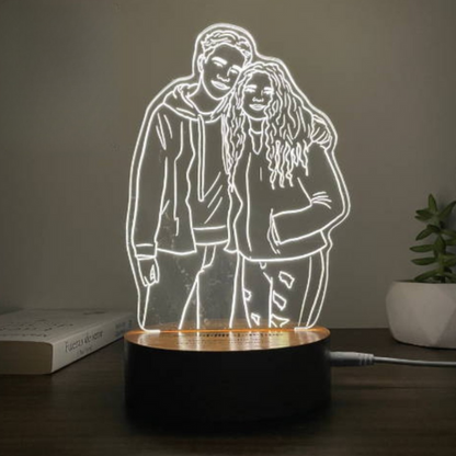 Lámpara Personalizada | Parejas, Cumpleaños, Aniversario, Licenciatura