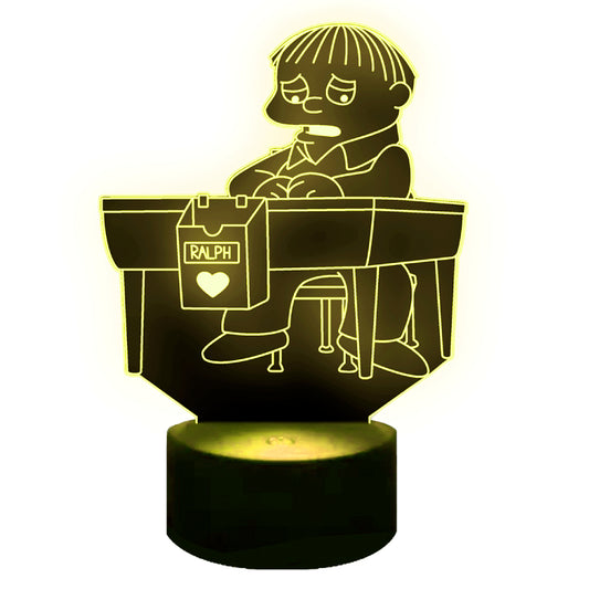 Lámpara 3D Led Rafita Gorgory San Valentín