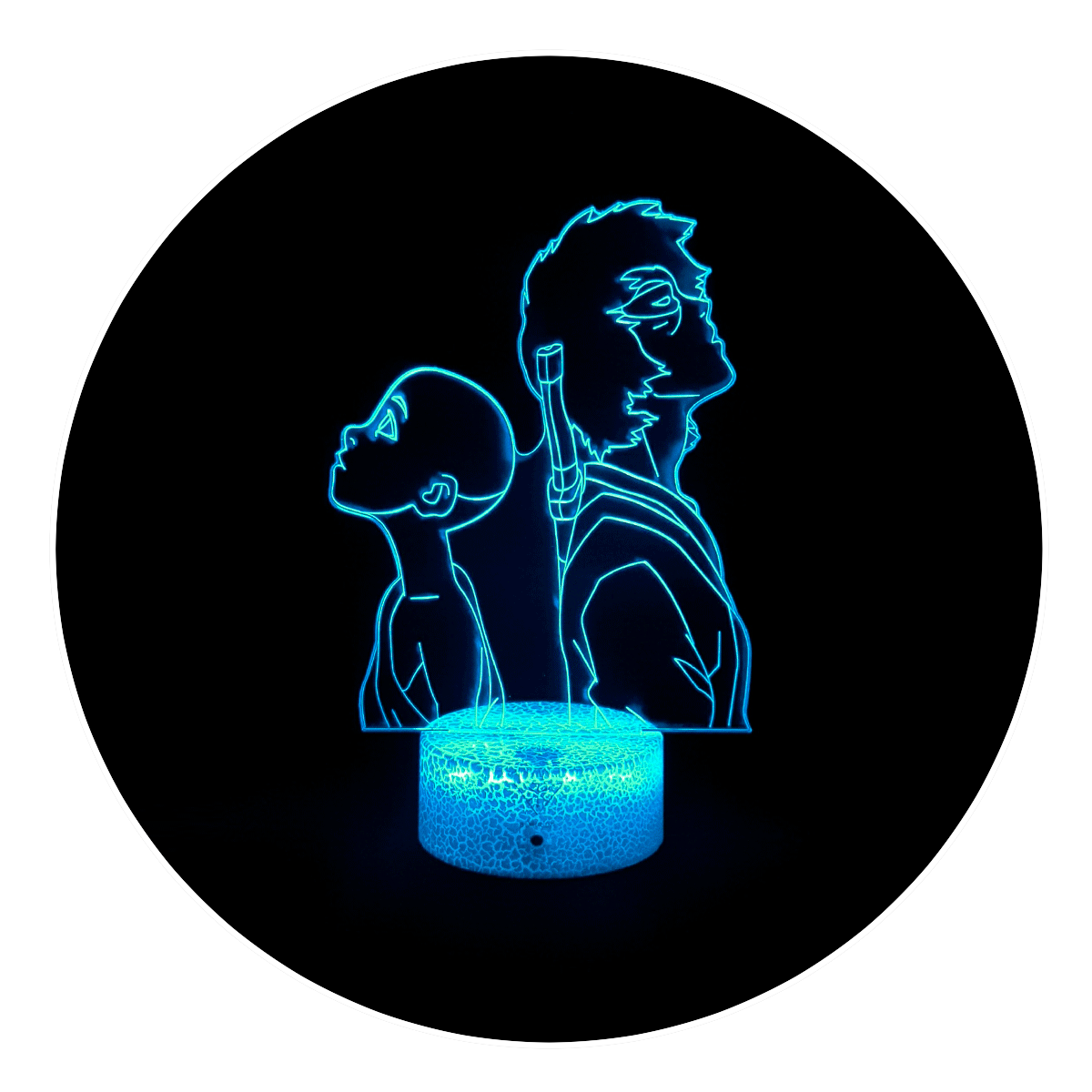 Lámpara 3D Led Avatar La Leyenda de Aang Zuko