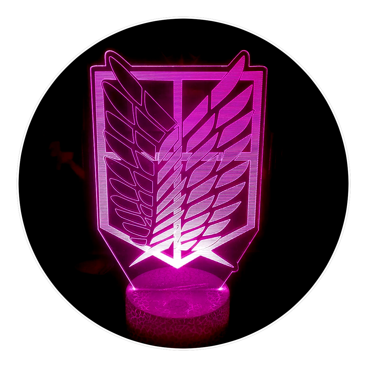 Lámpara 3D Led Escudo Legion de Reconocimiento
