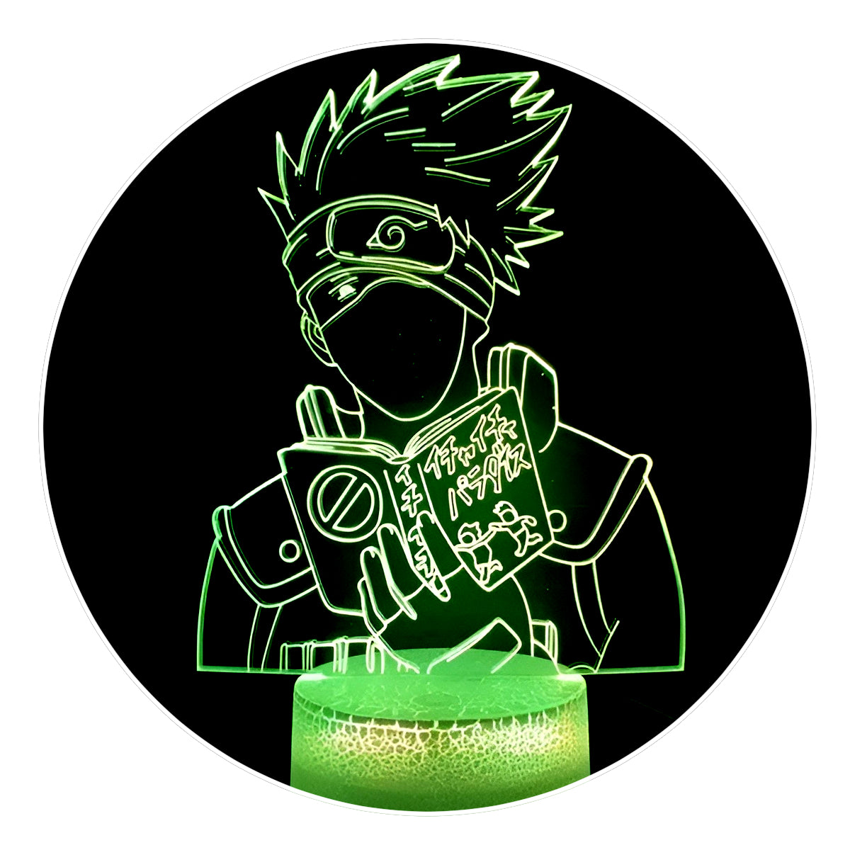 Lámpara 3D Led Kakashi Hatake 002