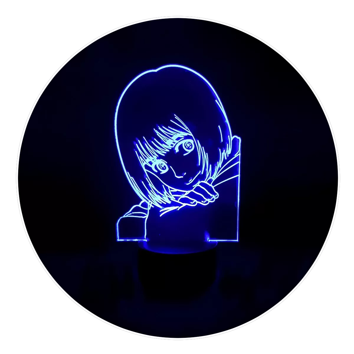 Lámpara 3D Led Armin Arlert Shingeki No Kyojin