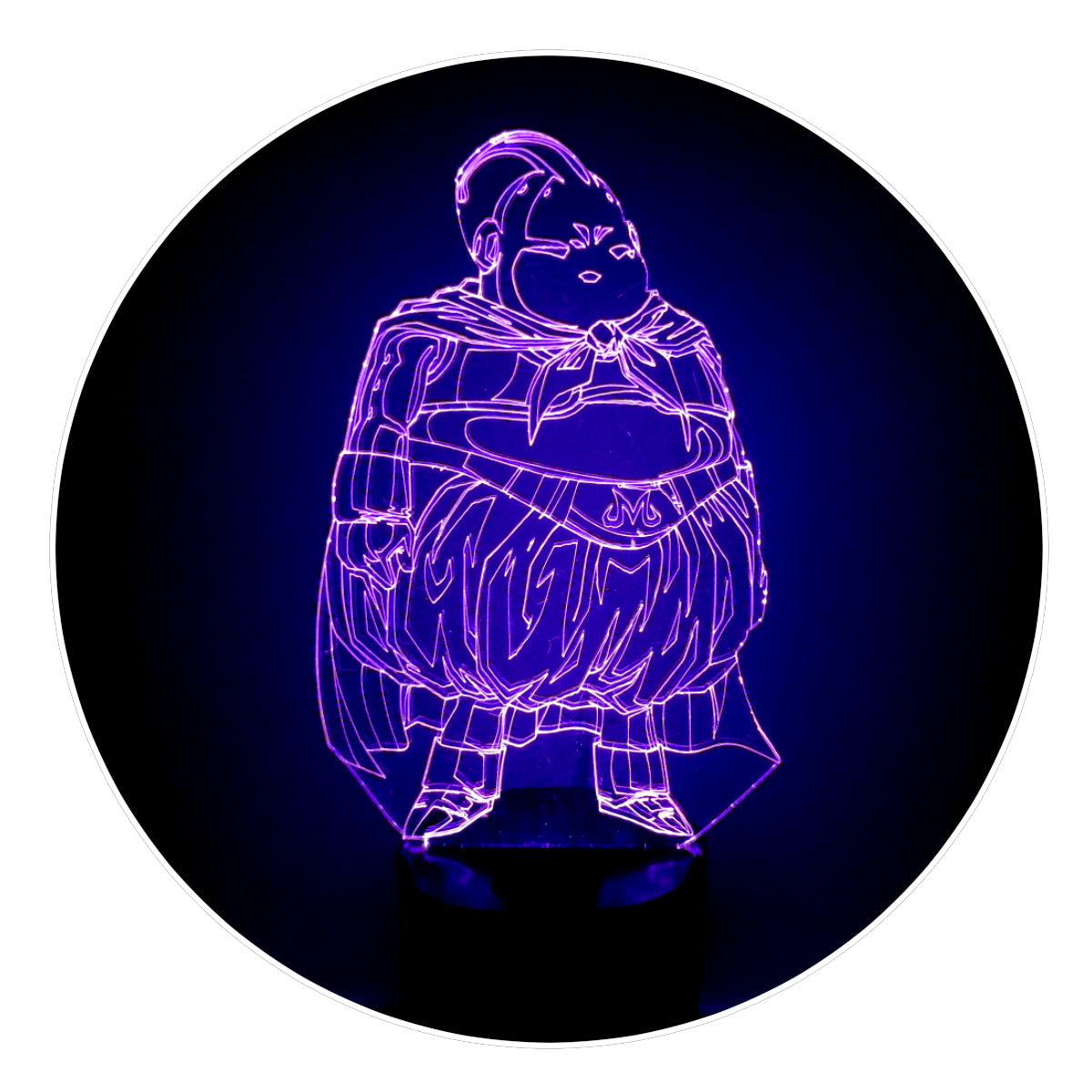 Lámpara 3D Led Majin Boo Dragon Ball