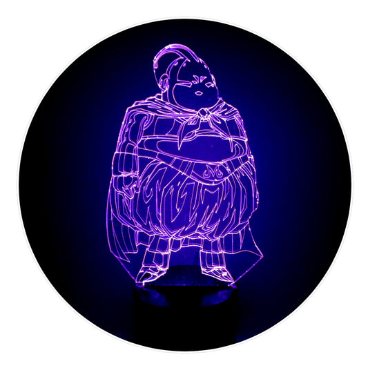 Lámpara 3D Led Majin Boo Dragon Ball