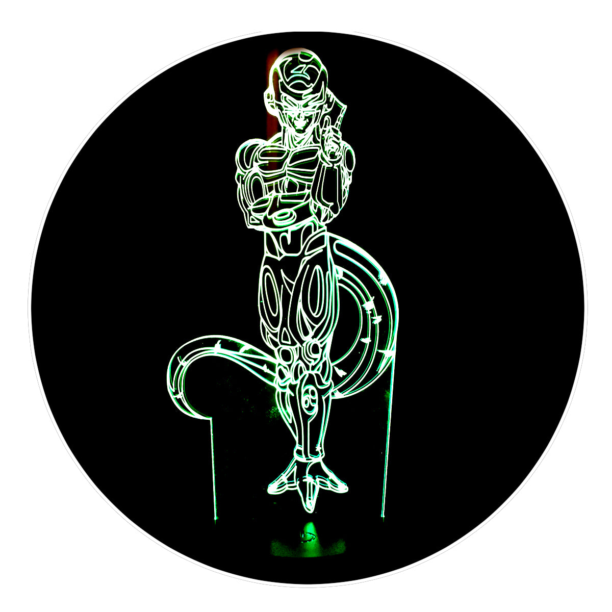 Lámpara 3D Led Freezer Dragon Ball Z