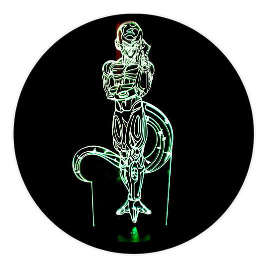 Lámpara 3D Led Freezer Dragon Ball Z