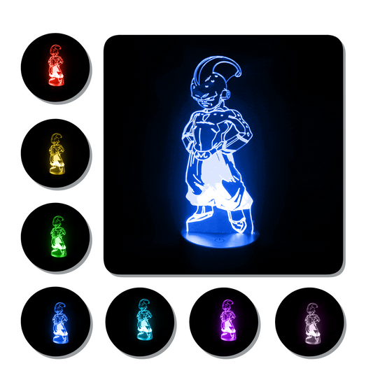 Lámpara 3D Led Majin Boo 02 Dragon Ball