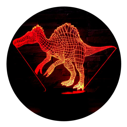 Lámpara 3D Led Spinosaurus