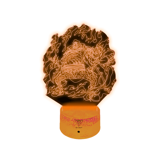 Lámpara 3D Led Decorativa Barba Negra One Piece