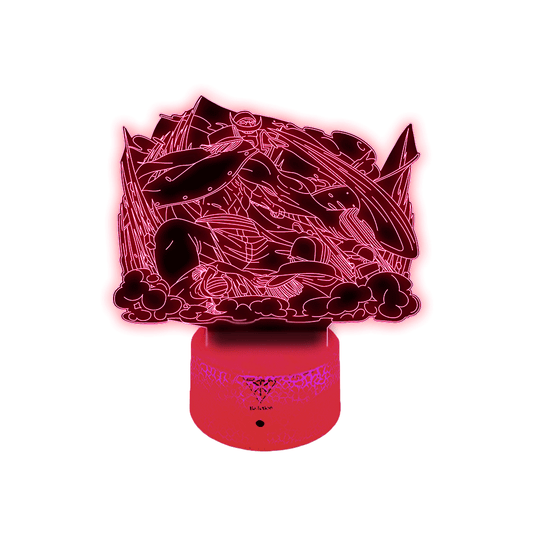 Lámpara 3D Led Decorativa Barba Blanca One Piece