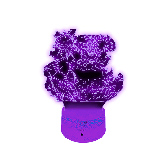 Lámpara 3D Led Decorativa Bigmom One Piece