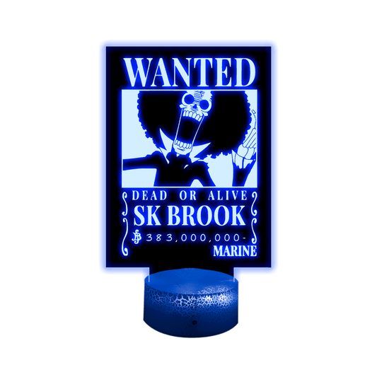 Lámpara 3D Led Decorativa Brook Wanted