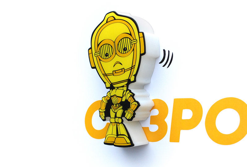 Lámpara Led Decorativa Star Wars Mini C-3Po Light
