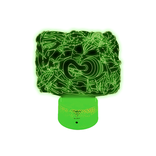Lámpara 3D Led Decorativa Crocodile One Piece