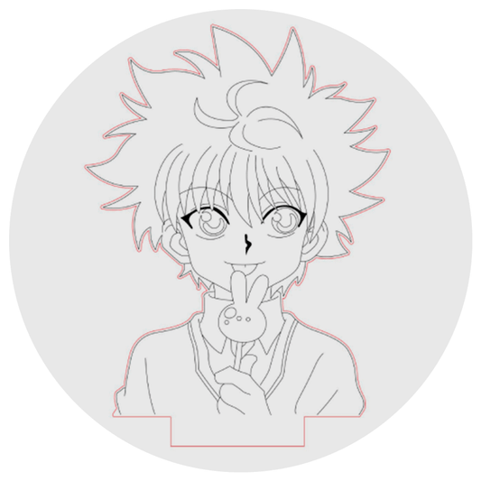 Lámpara 3D Led Killua 002 Hunter X