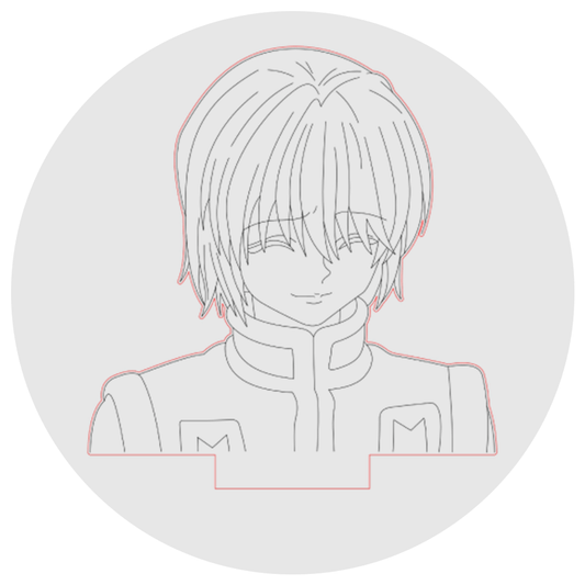 Lámpara 3D Led Kurapika Hunter X
