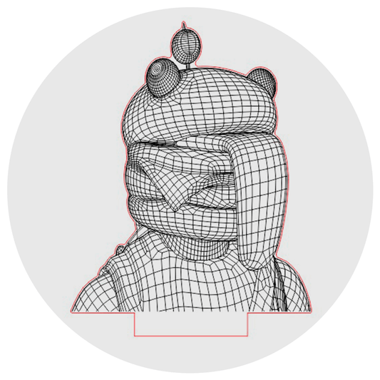 Lámpara 3D Led Beef Boss Fortnite