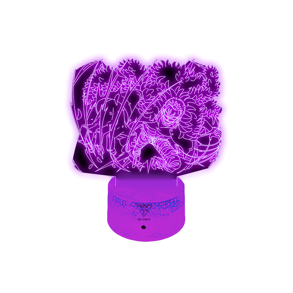 Lámpara 3D Led Decorativa Doflamingo One Piece