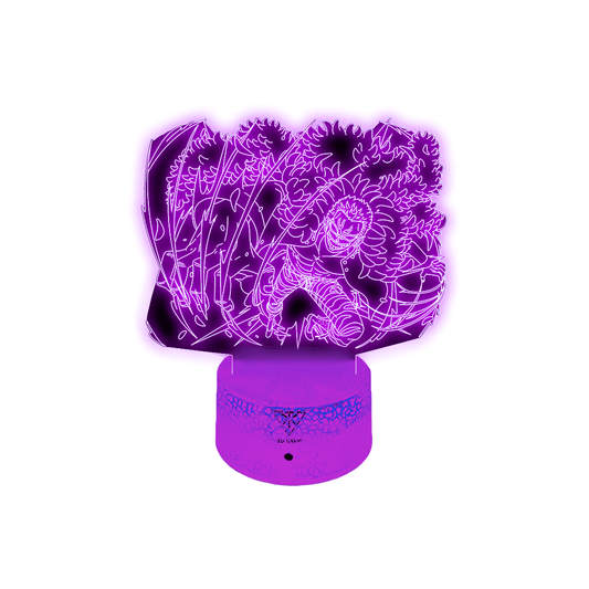 Lámpara 3D Led Decorativa Doflamingo One Piece
