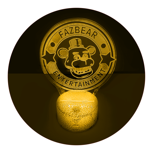 Lámpara 3D Led Fazbear Entertainment Five Nights at Freddy's