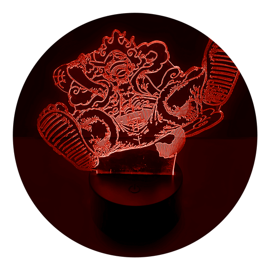 Lámpara 3D Led Gear5 002 One Piece