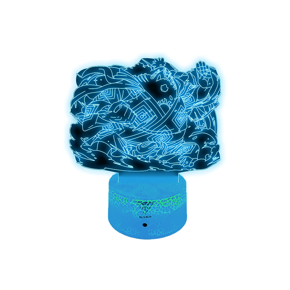 Lámpara 3D Led Decorativa Jimbe One Piece