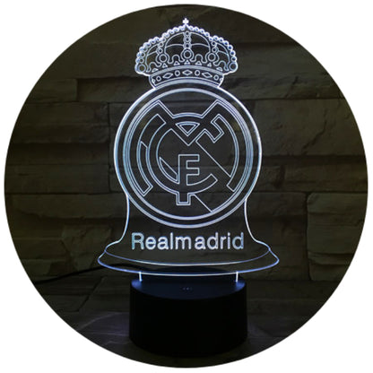 Lámpara Led 3D Real Madrid