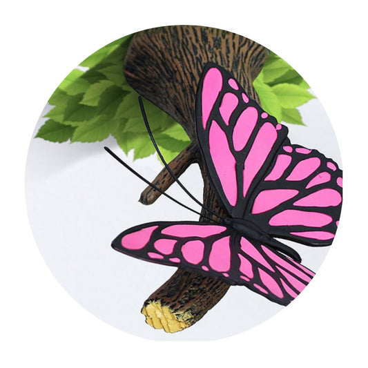 Lámpara Aplique Mural 3D Deco Mariposa Rosa