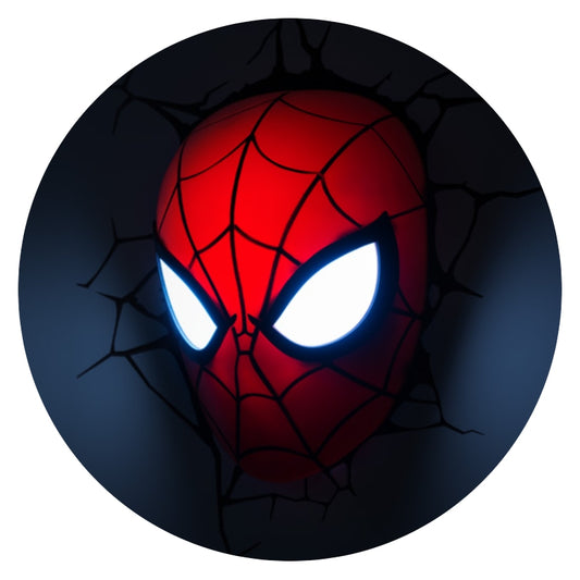 Lámpara Aplique Mural 3D Deco Marvel Spider Man