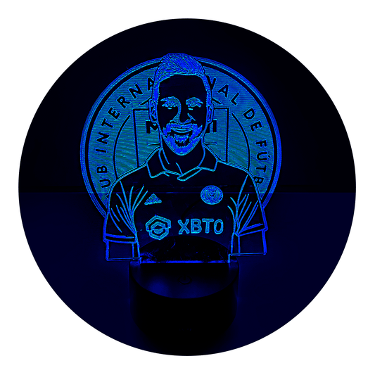 Lámpara 3D Led Lionel Messi Inter Miami
