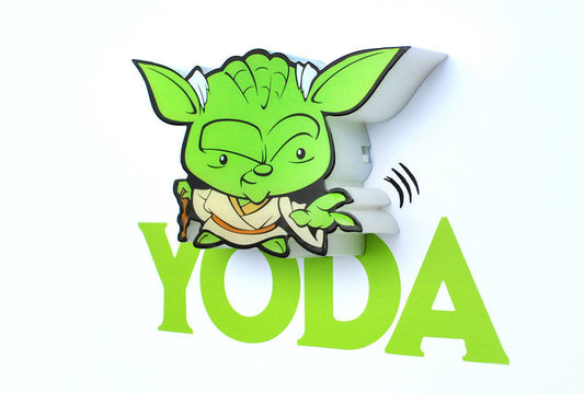 Lámpara Led Decorativa Star Wars Mini Yoda Light