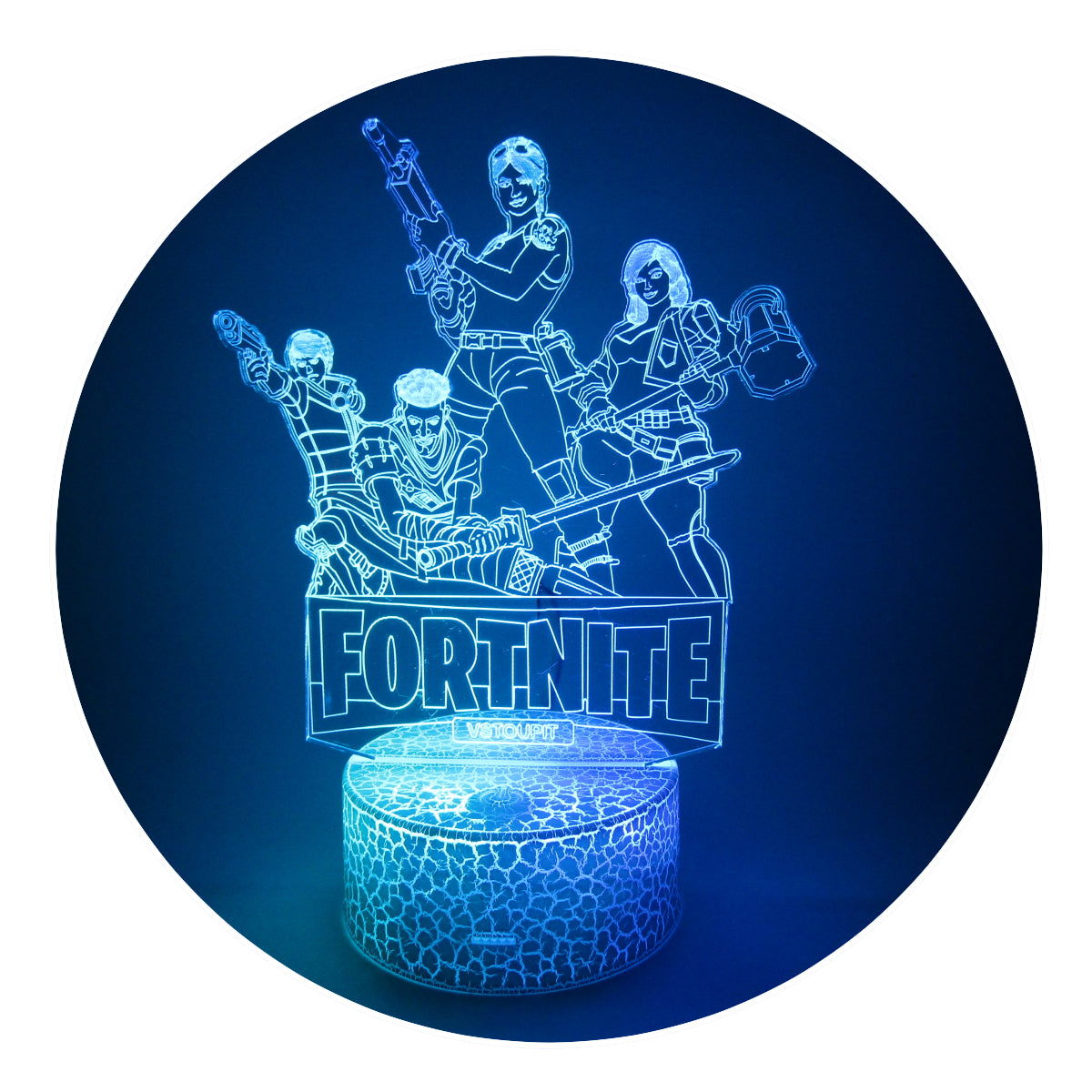 Lámpara 3D Led Fornite Battle Royale
