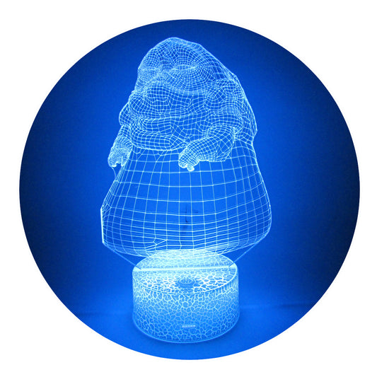 Lámpara 3D Led Jabba el Hutt Star Wars