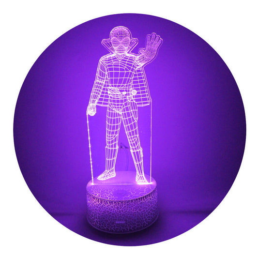 Lámpara 3D Led Power Rangers