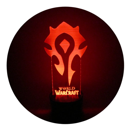 Lámpara 3D Led World of Warcraft
