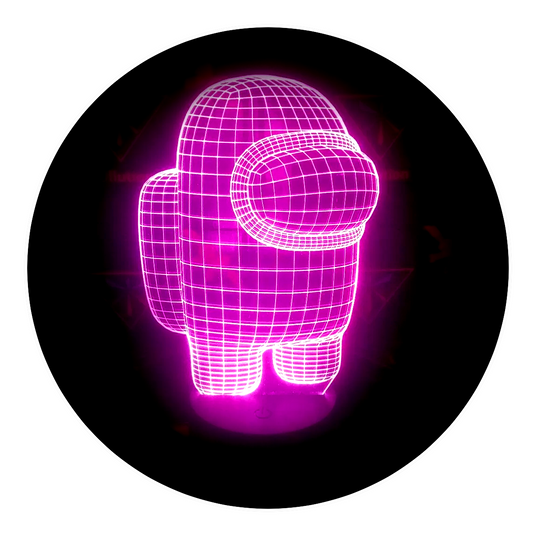 Lámpara 3D Led Among Us 02
