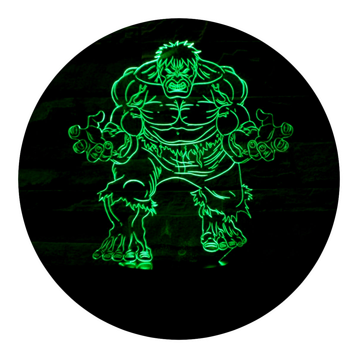 Lámpara 3D Led Hulk | Marvel Universe