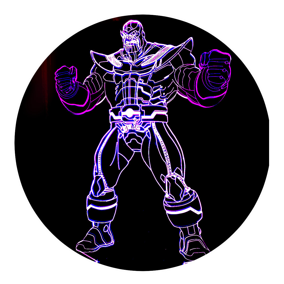 Lámpara 3D Led Thanos | Marvel Universe