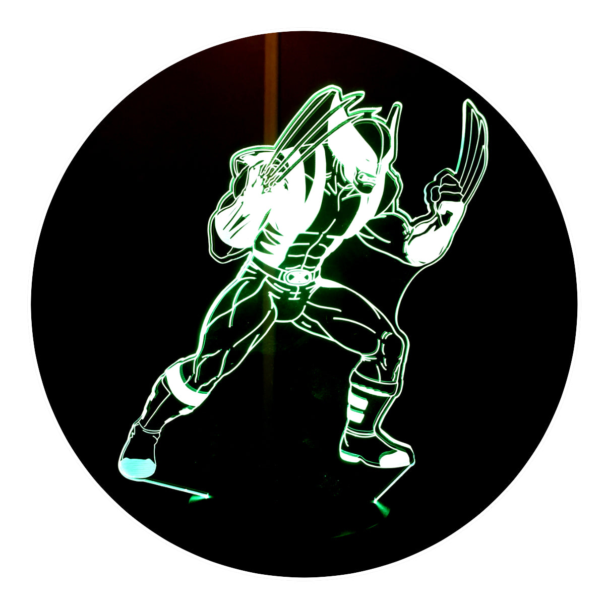 Lámpara 3D Led Wolverine DC Universe