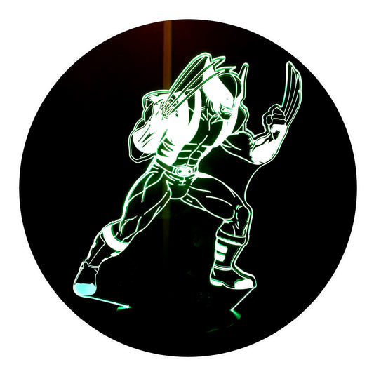 Lámpara 3D Led Wolverine DC Universe