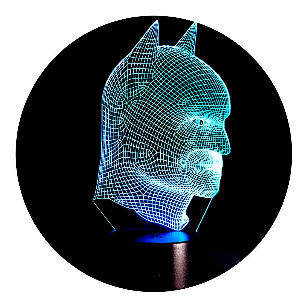 Lámpara 3D Led Batman El Caballero de la noche 02