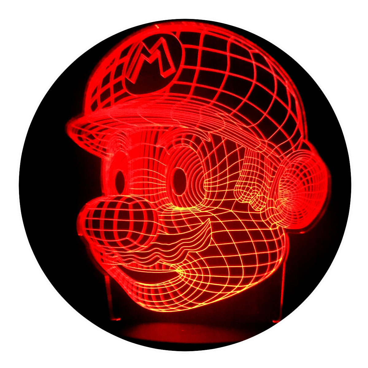 Lámpara 3D Led Super Mario Bros