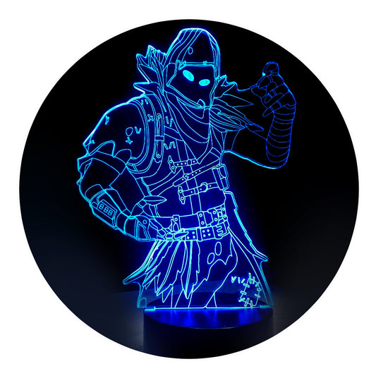 Lámpara 3D Led Fortnite Gaming