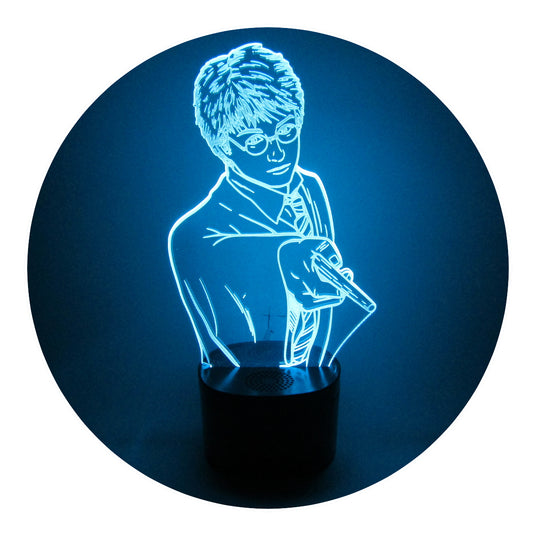 Lámpara 3D Led Harry Potter Magia