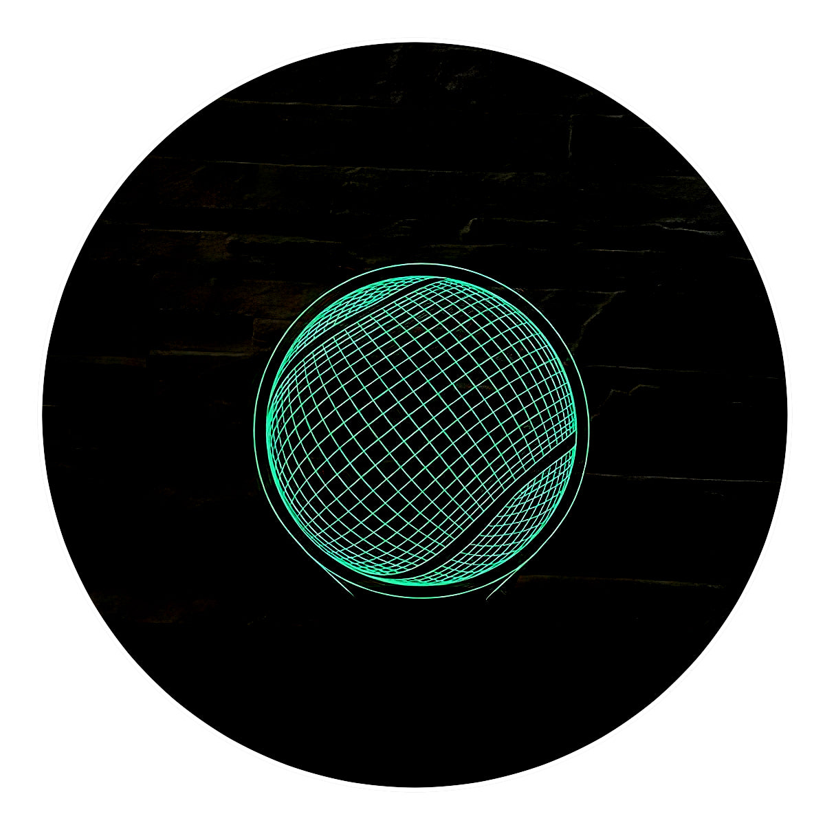 Lámpara 3D Led Pelota de Tenis