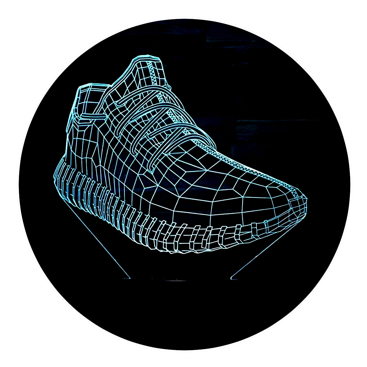 Lámpara 3D Led Yeezy Snickers Culto