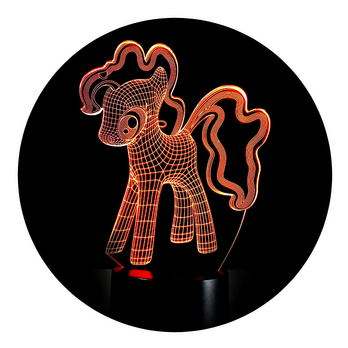 Lámpara 3D Led My Little Pony